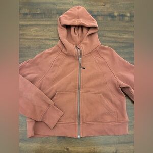 Lululemon Scuba Oversized Full-Zip XS Small Ancient Copper Sweatshirt Jacket